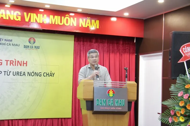 pvcfc to chuc le gan bien cong trinh san xuat phan bon phuc hop tu urea nong chay cong suat 300000 tannam