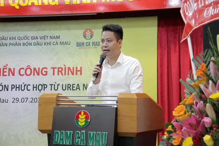 pvcfc to chuc le gan bien cong trinh san xuat phan bon phuc hop tu urea nong chay cong suat 300000 tannam